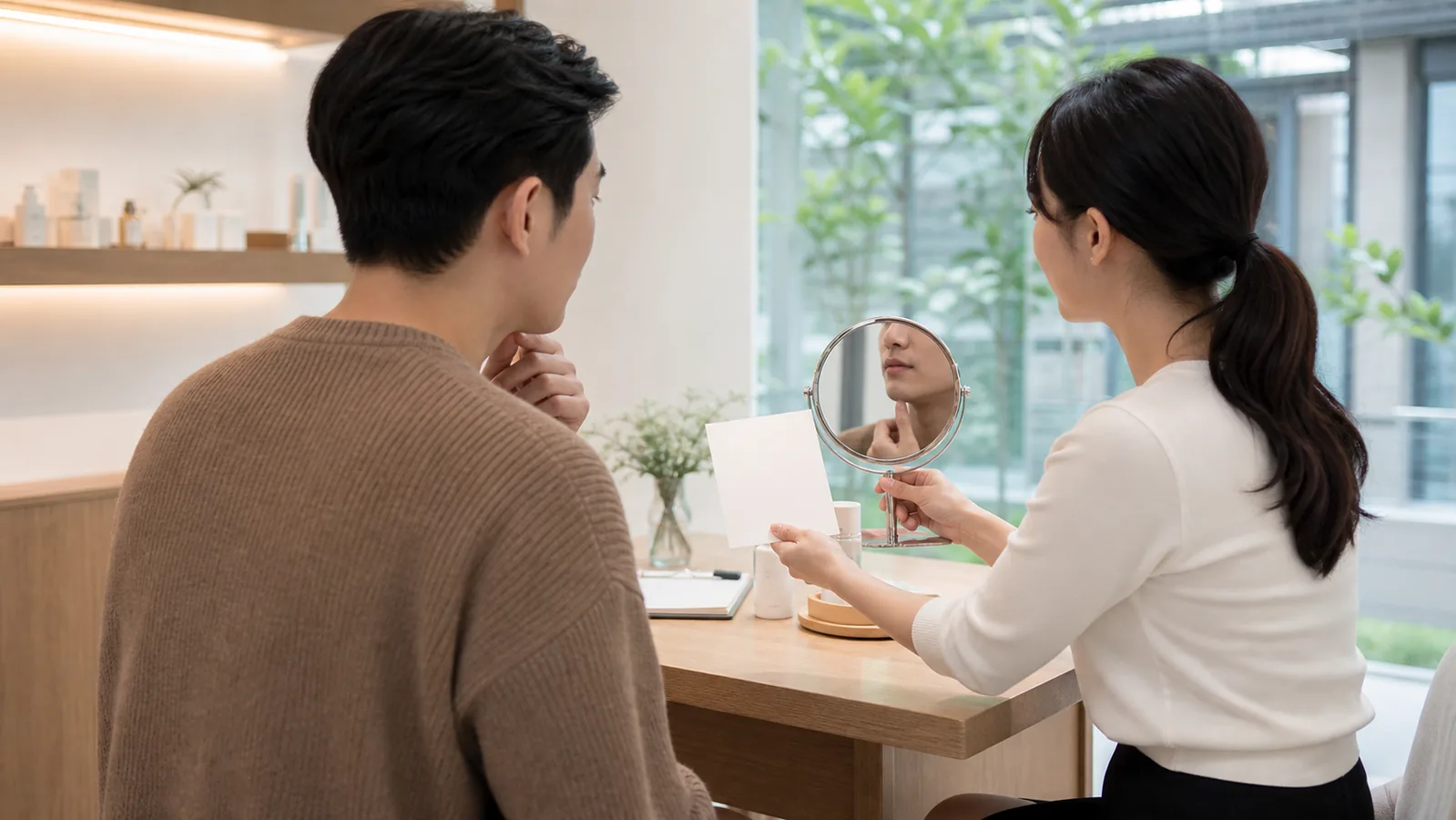 男生做臉前要刮鬍嗎？桃園男士做臉的刮鬍時機與鬍區溝通